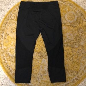 Athleta leggings with mesh pattern